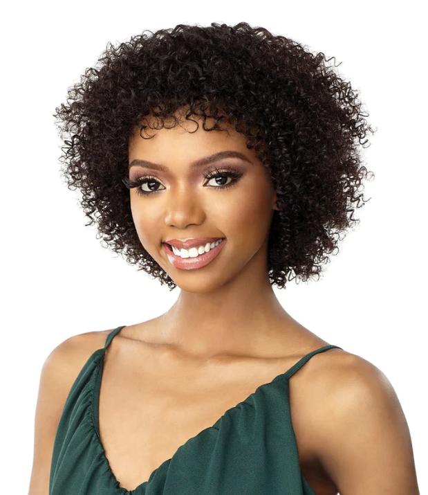 Meisha Natural Jerry Curl 12 6in1