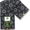 Midnight Floral Mandala African Wax Fabric