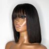 Straight Fringe Wig