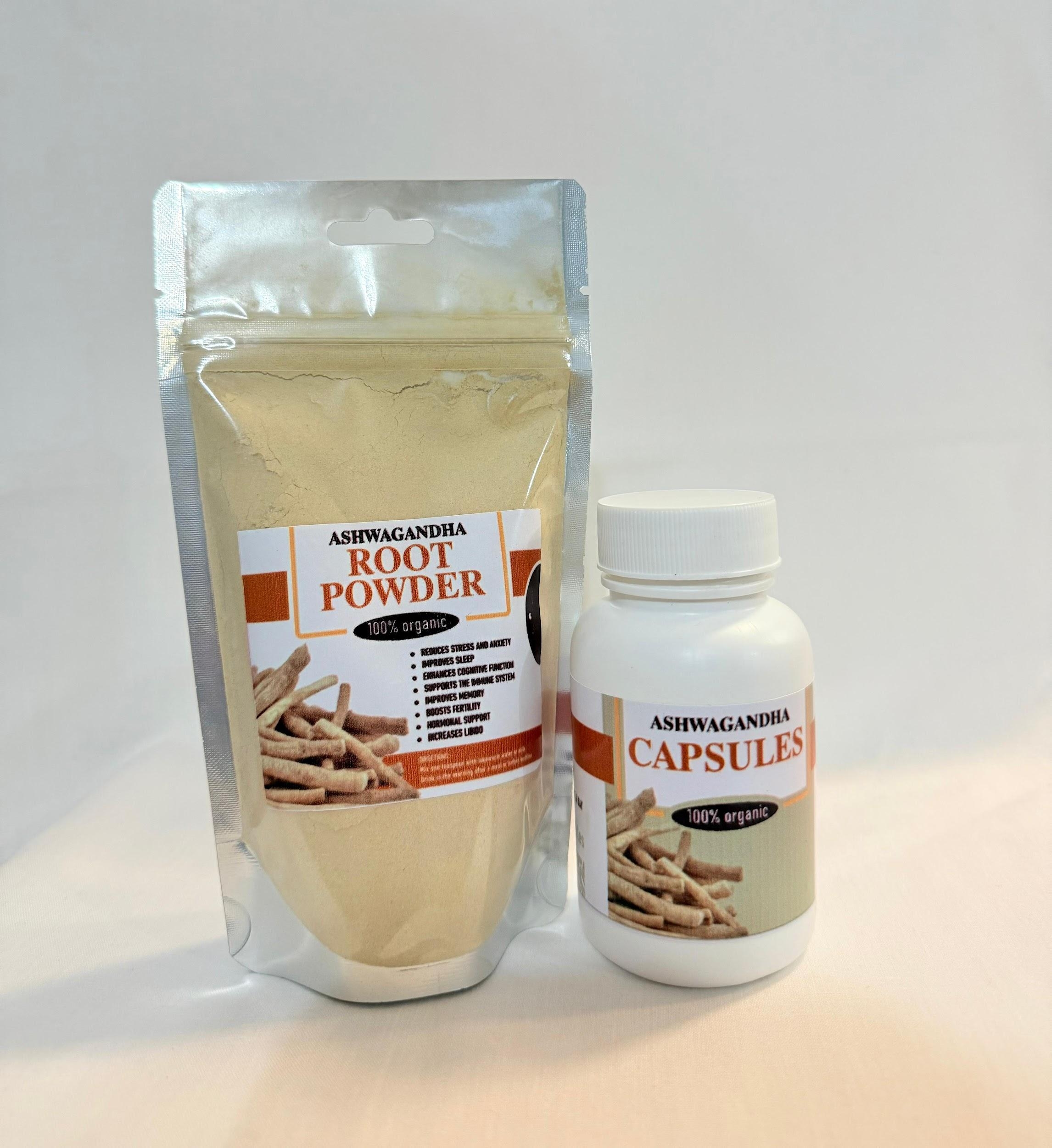 Ashwagandh Powder & Capsules